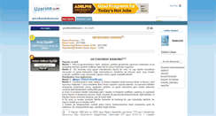 Desktop Screenshot of gecekondukanunu.uzerine.com